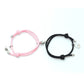 Magnetic love bracelets